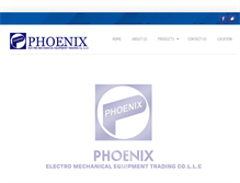 Tablet Screenshot of phoenixelectromech.com